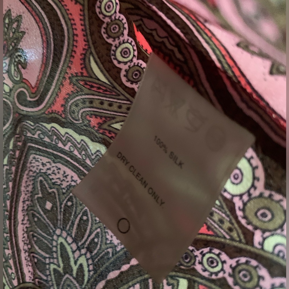 Printed Silk Blouse - image 3